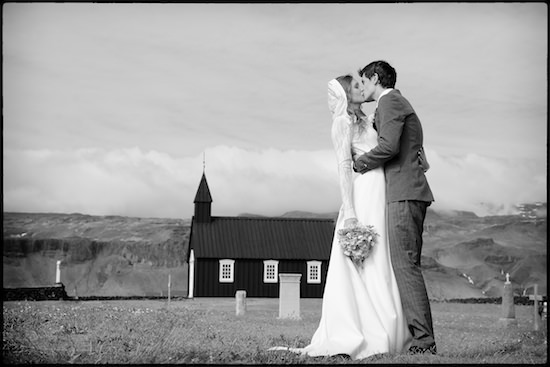 Alexey and Mila - Black Church, Iceland